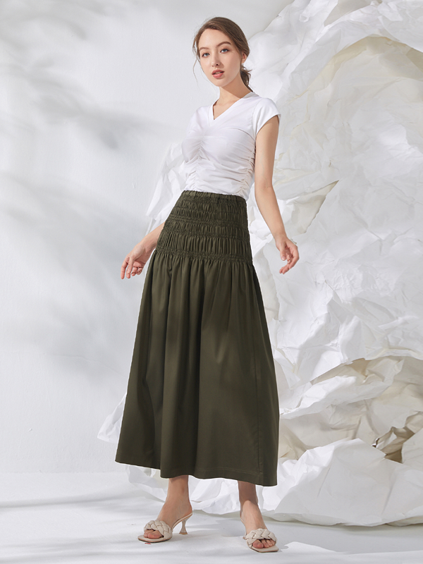 Final Pieces - JERSEY RUCHED TOP