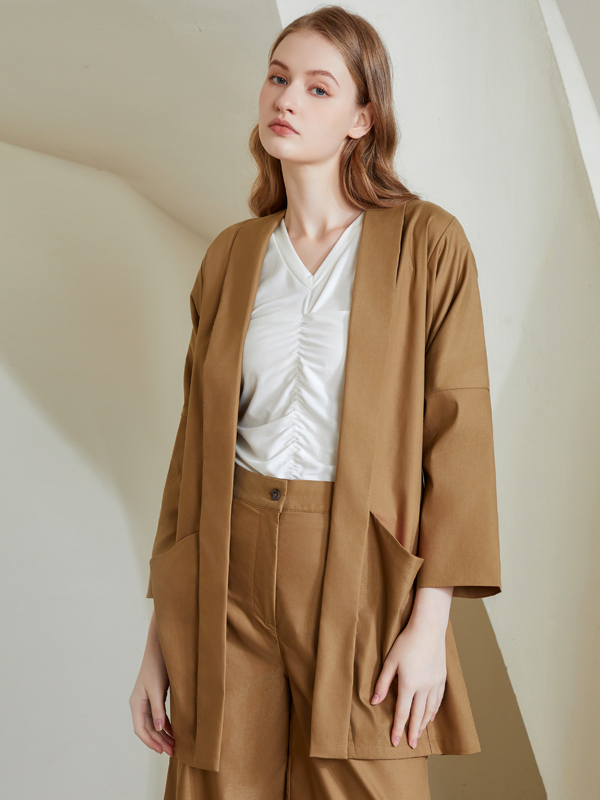 LONG LYOCELL JACKET