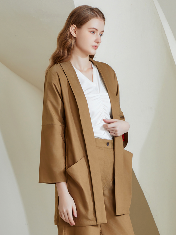 LONG LYOCELL JACKET