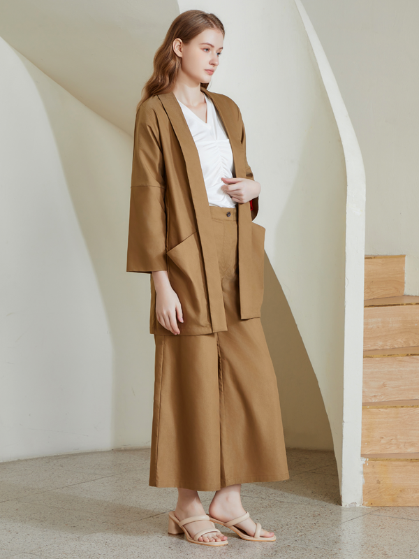 WIDE LEG TROUSERS