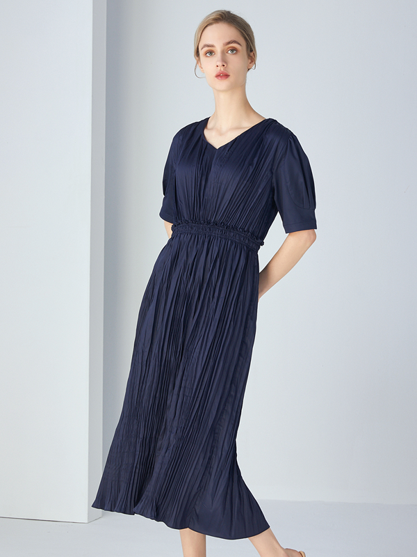 Final Pieces - PLEATS MAXI DRESS