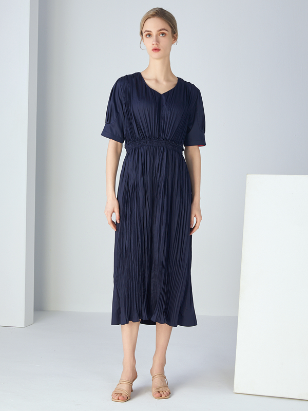 Final Pieces - PLEATS MAXI DRESS