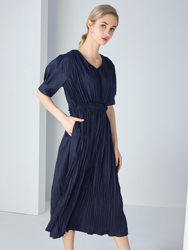 Final Pieces - PLEATS MAXI DRESS