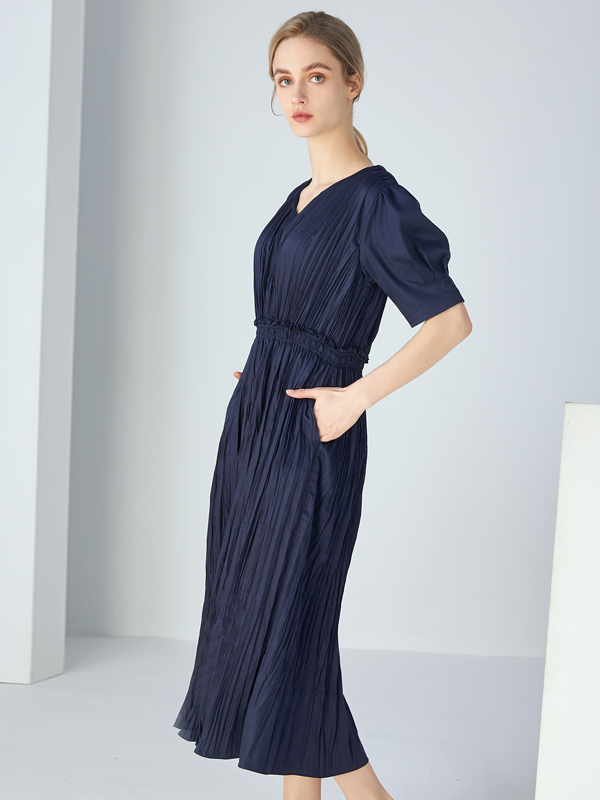Final Pieces - PLEATS MAXI DRESS