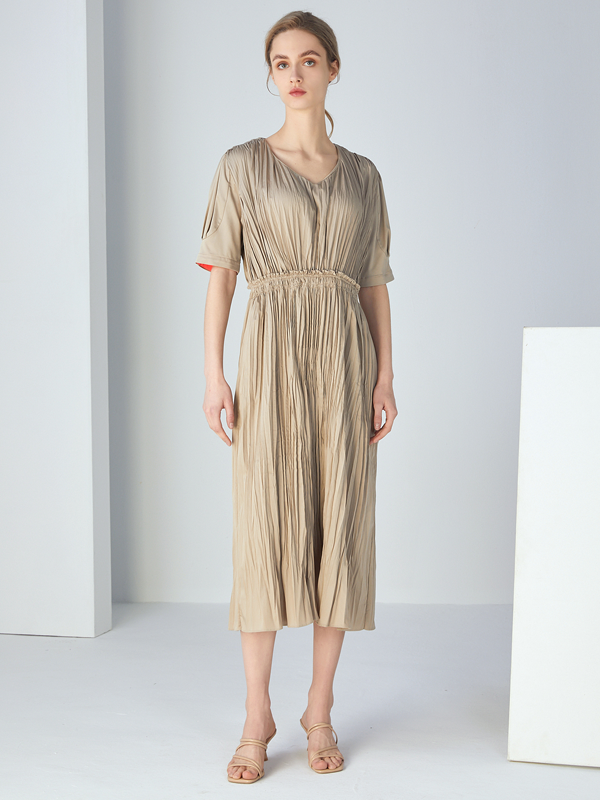 Final Pieces - PLEATS MAXI DRESS