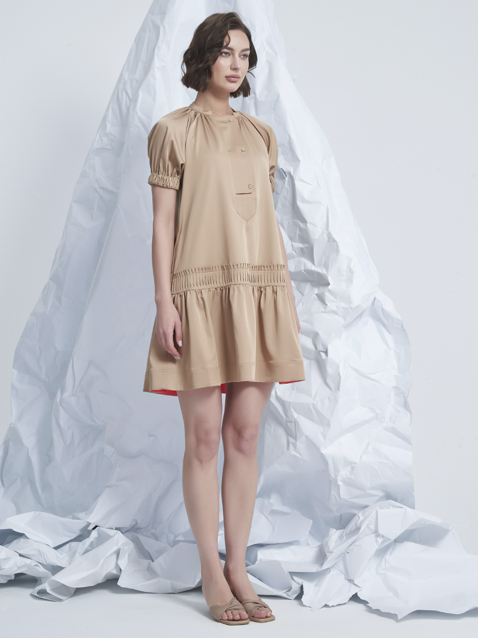 MINI SMOCK DRESS