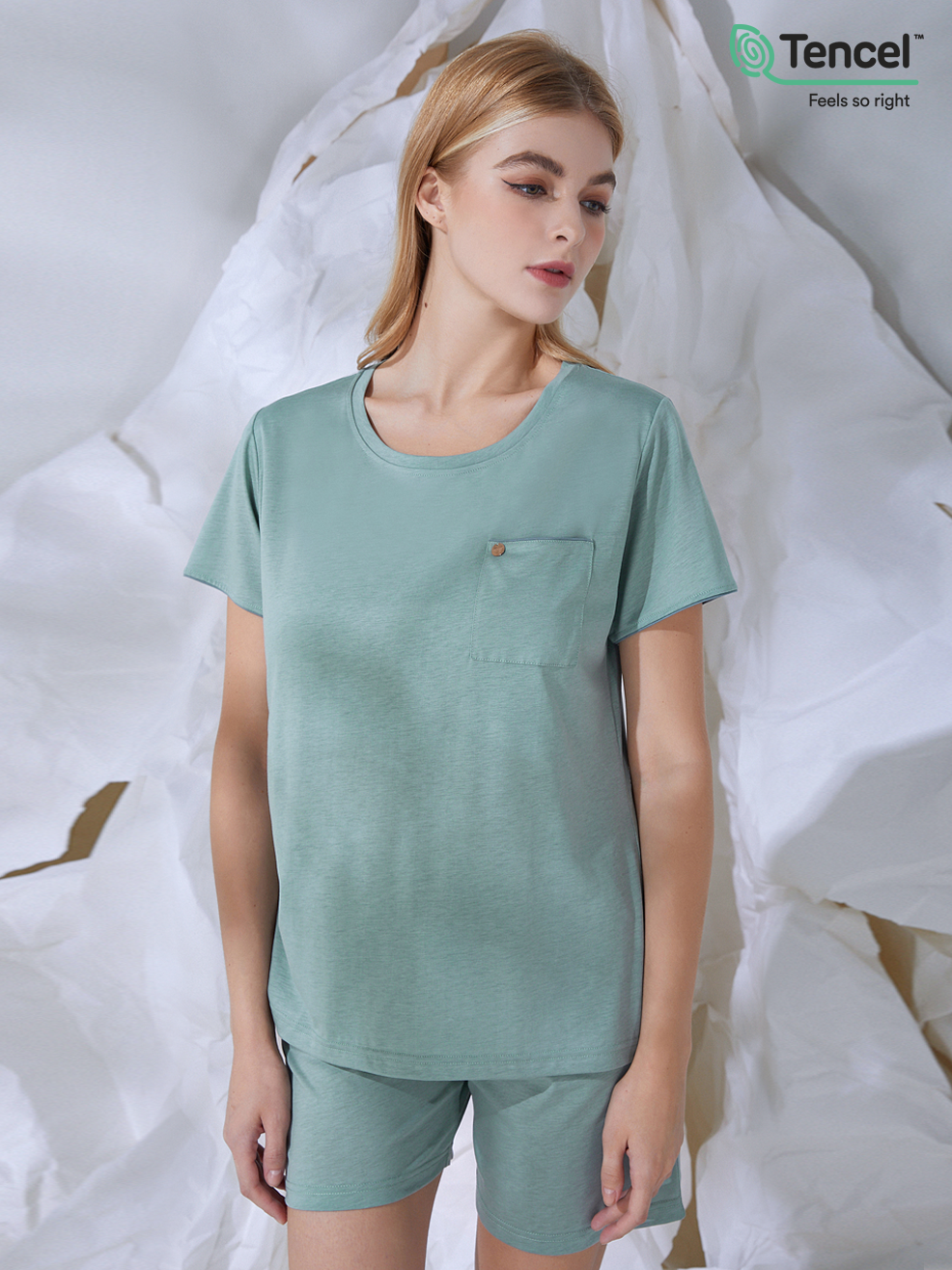 TENCEL™ Lyocell Loungewear Short (Padded)