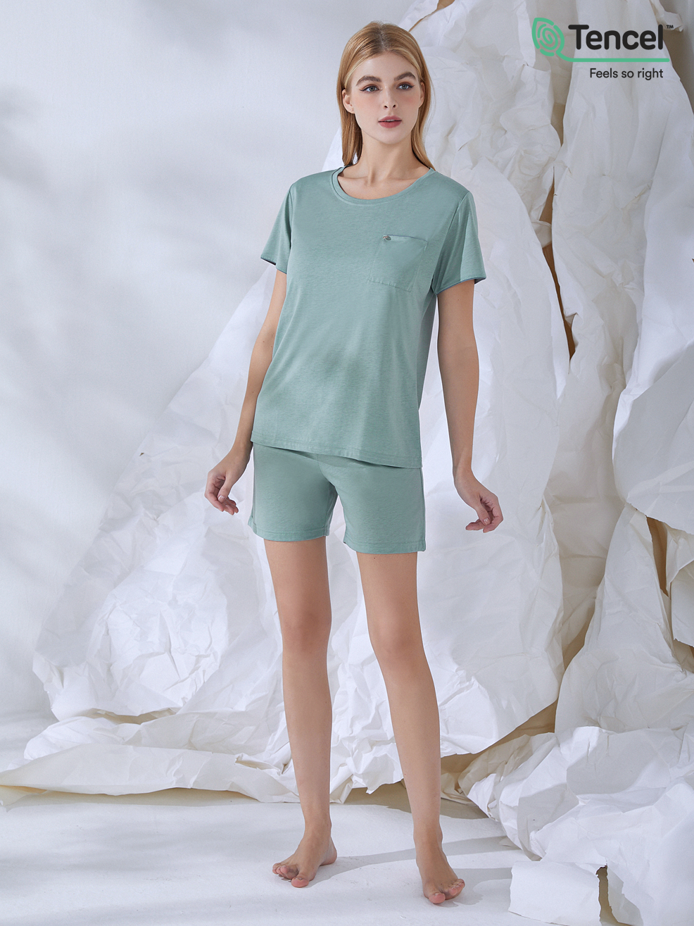 TENCEL™ Lyocell Loungewear Short (Padded)