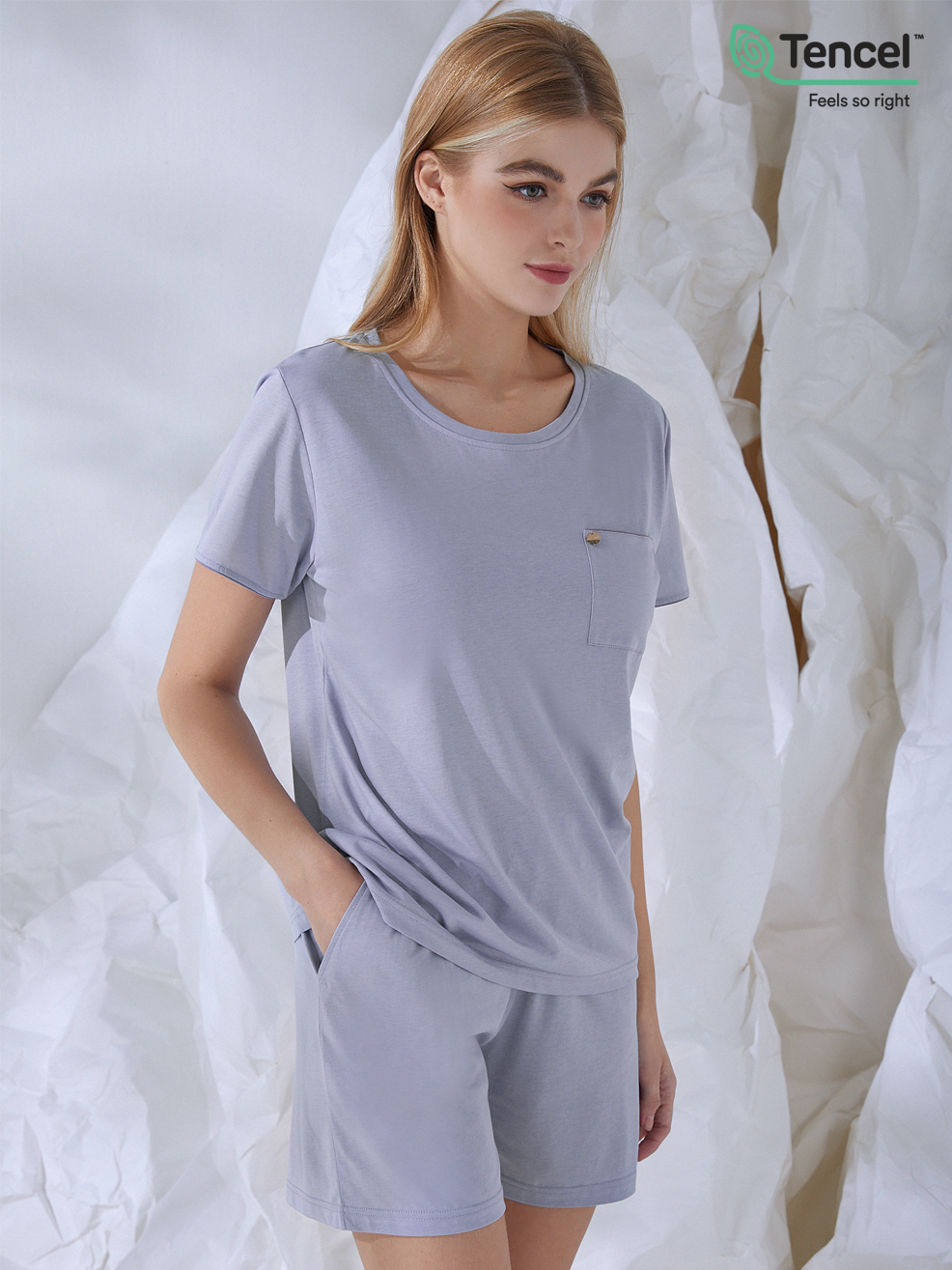TENCEL™ Lyocell Loungewear Short (Padded)