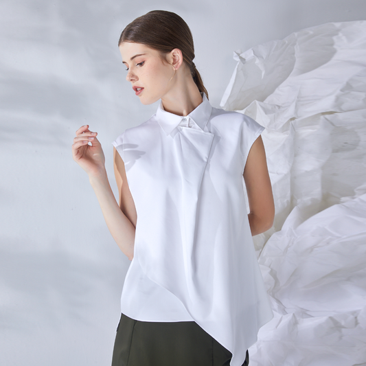 ASYMMETRIC BLOUSE