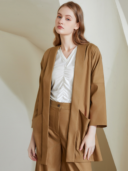 LONG LYOCELL JACKET