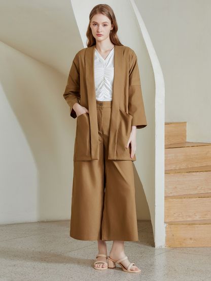 LONG LYOCELL JACKET