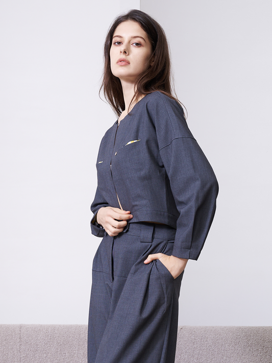 CURVE HEM JACKET