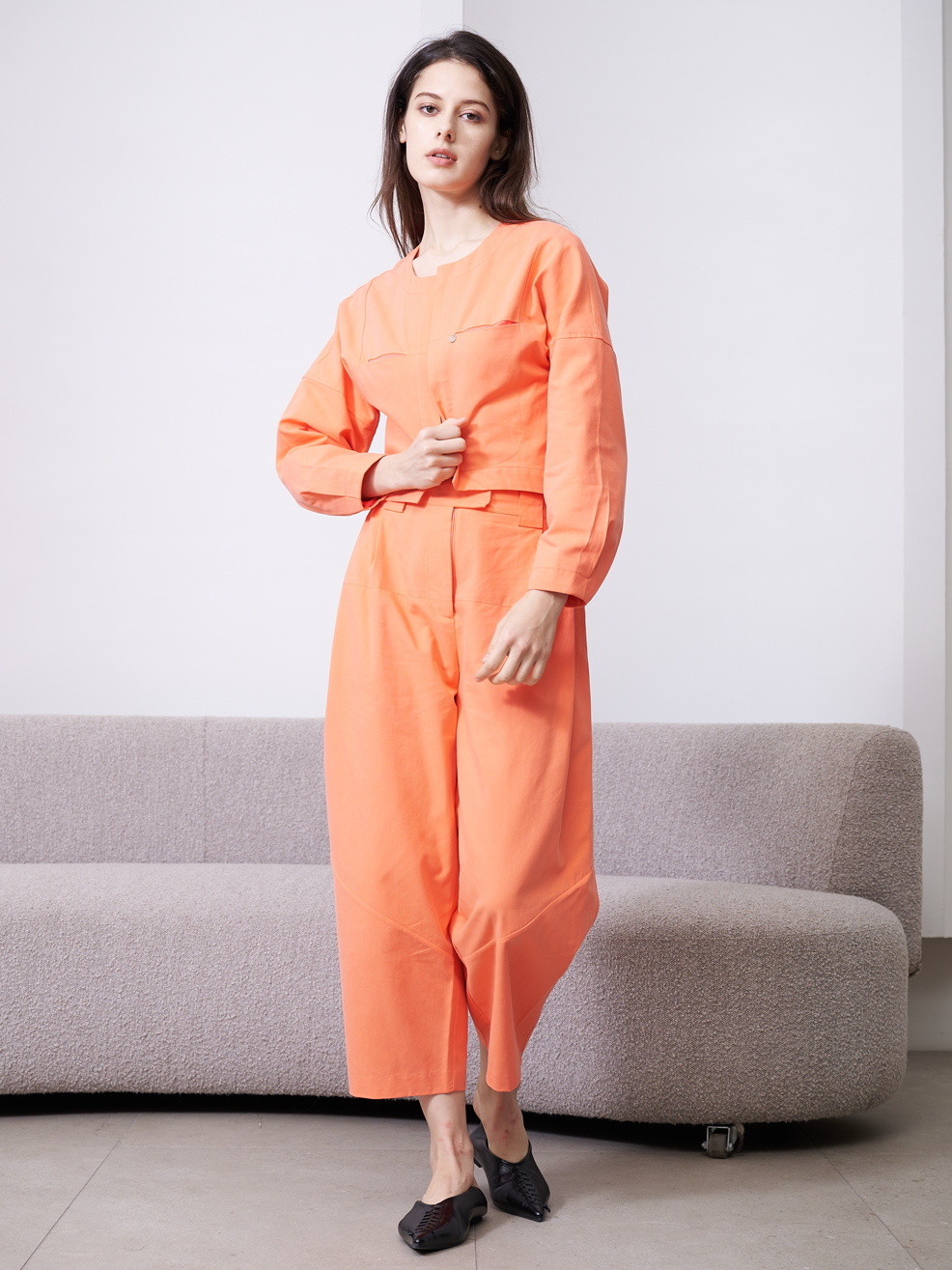 CURVE HEM JACKET