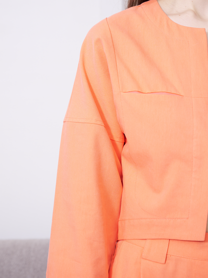 CURVE HEM JACKET