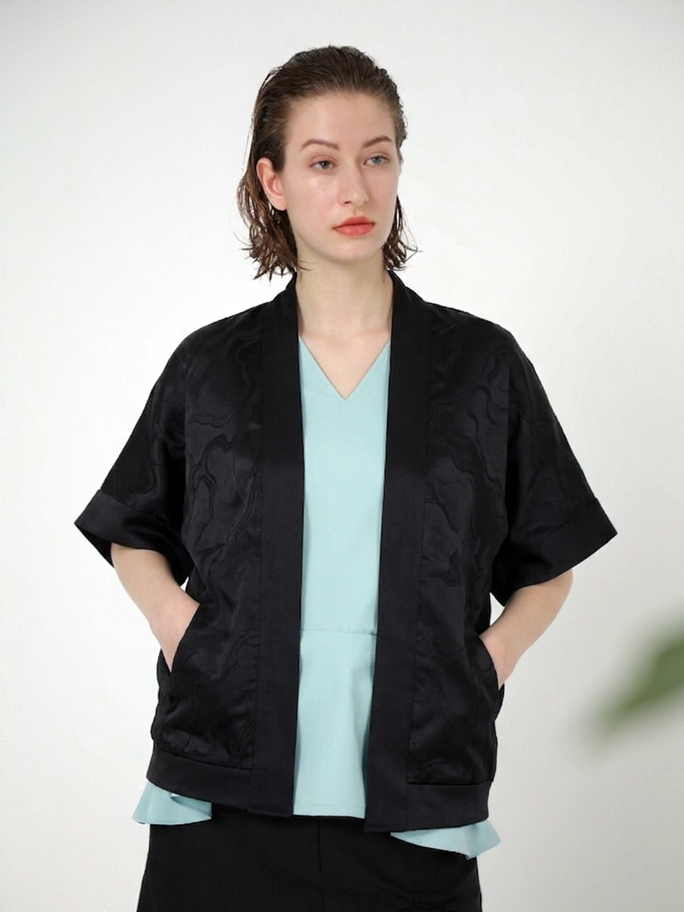 JACQUARD CARDIGAN