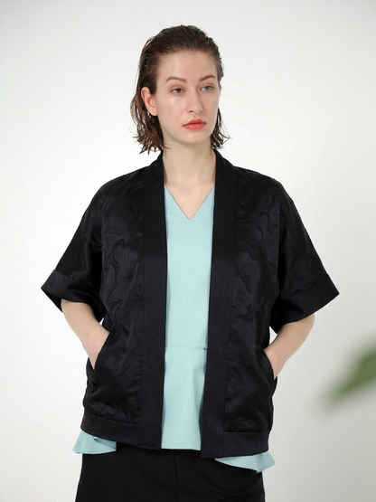 JACQUARD CARDIGAN