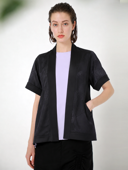 JACQUARD CARDIGAN