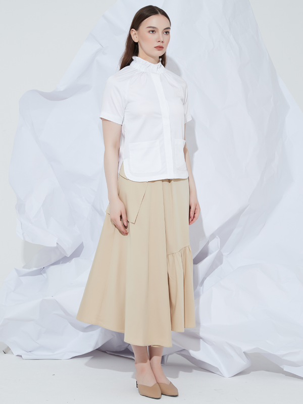 Final Pieces - LYOCELL POCKET SKIRT