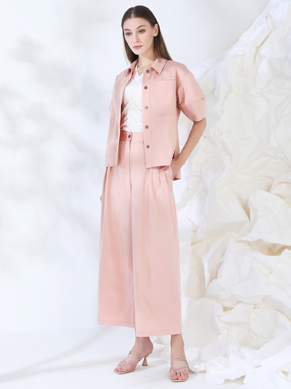 Final Pieces - LYOCELL WIDE LEG PANT