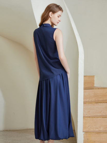 BALLOON MAXI SKIRT