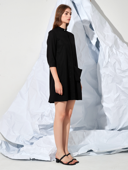 COLLAR SHIRT DRESS