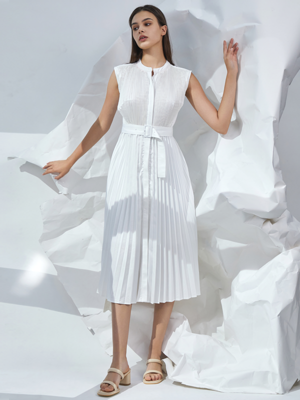 Final Pieces - PLEATED DRESS