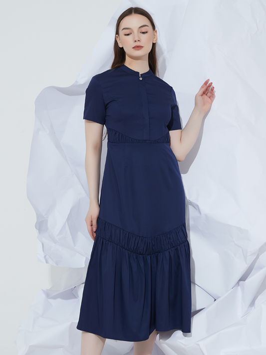 Final Pieces - RUCHED MIDI DRESS