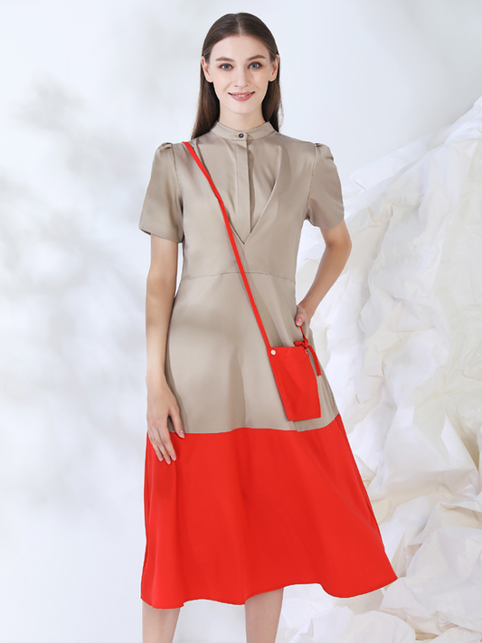 Final Pieces - MIDI DRESS W/SLING POUCH