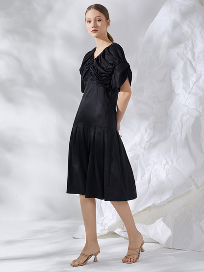 Final Pieces - GATHERS MIDI DRESS