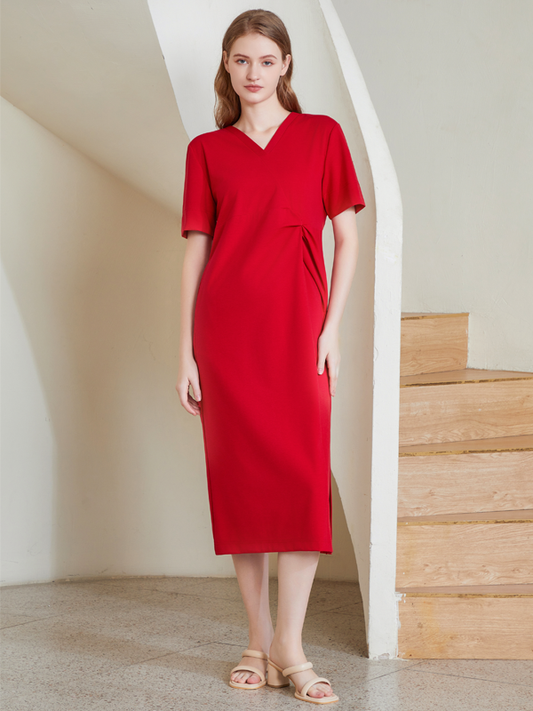 JERSEY U-BACK DRESS