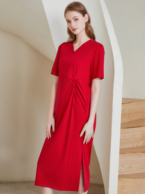 JERSEY U-BACK DRESS