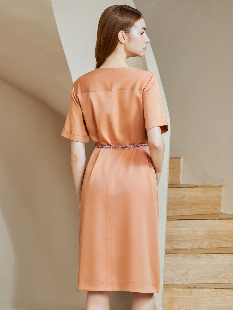 midi dress singapore BODICE POCKET MIDI DRESS