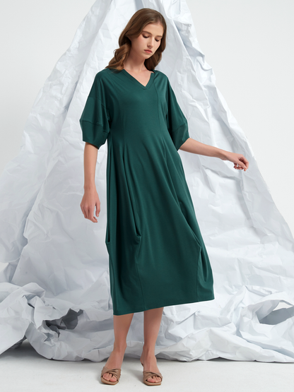 JESERY PEPLUM MAXI DRESS