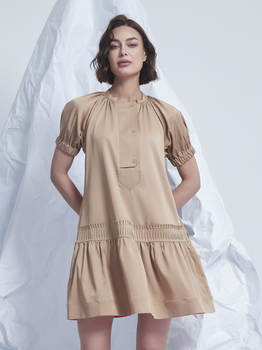 MINI SMOCK DRESS
