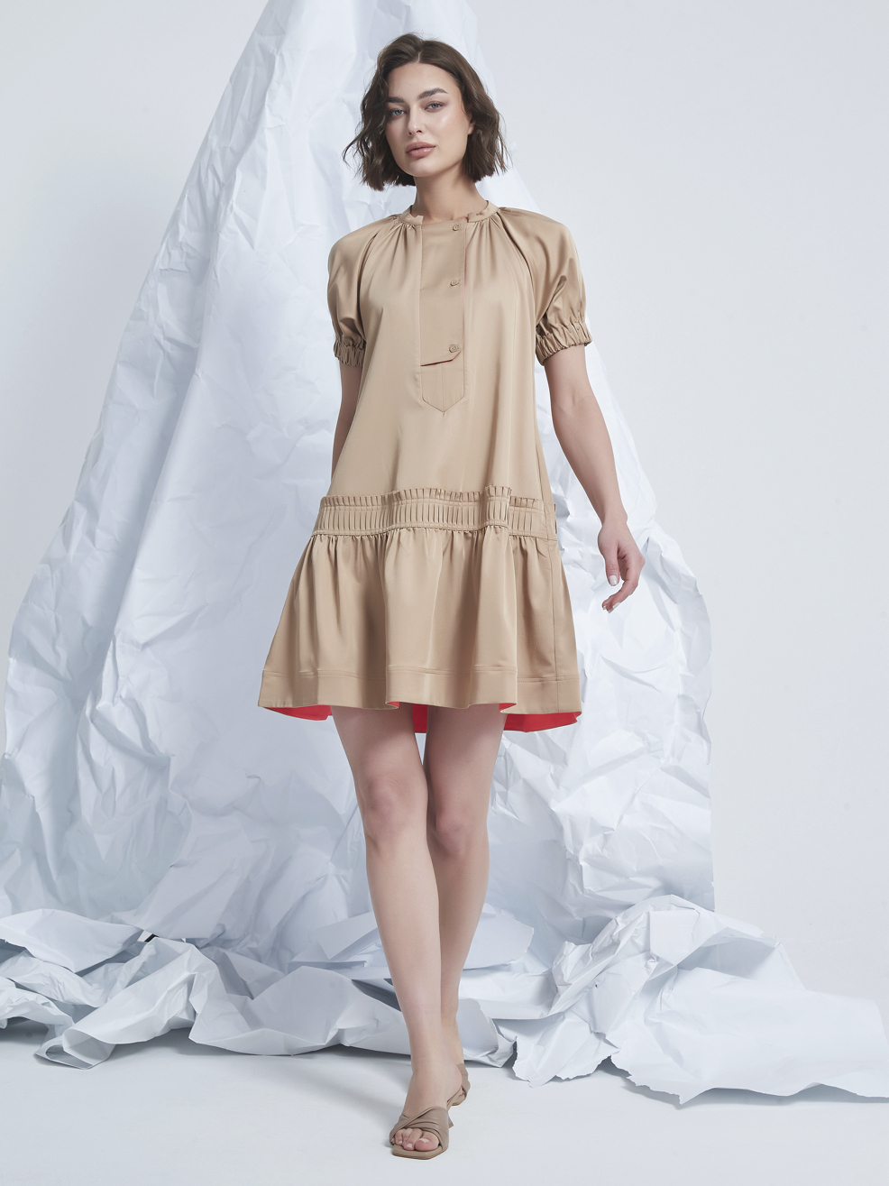 MINI SMOCK DRESS