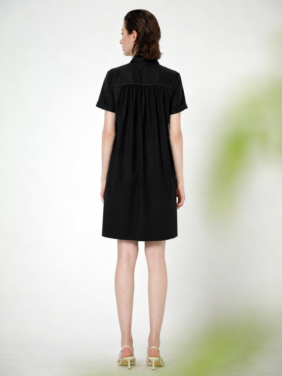JACQUARD JERSEY MINI DRESS