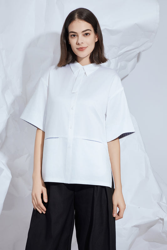 ADJUSTABLE TIE SHIRT