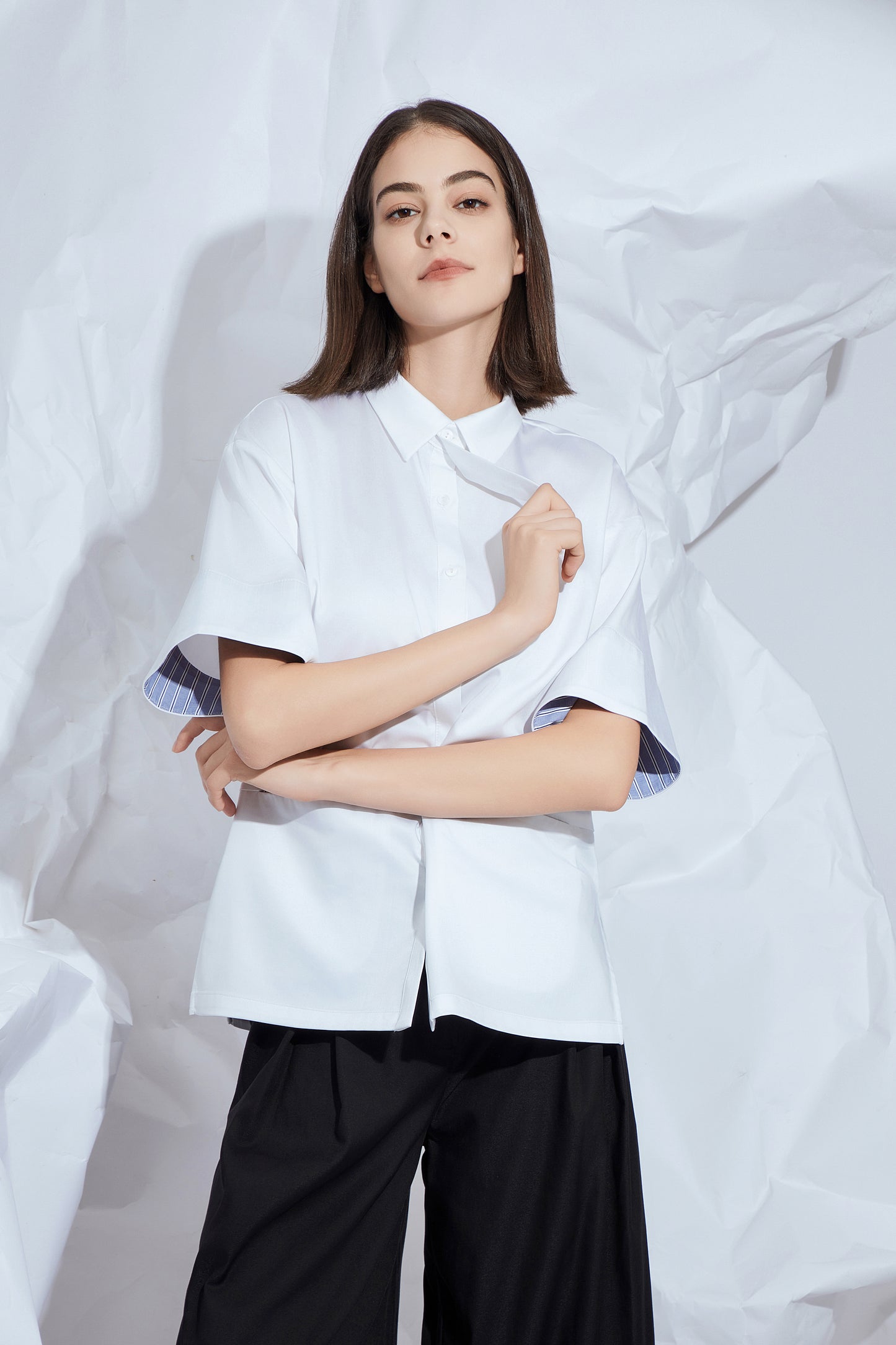 ADJUSTABLE TIE SHIRT