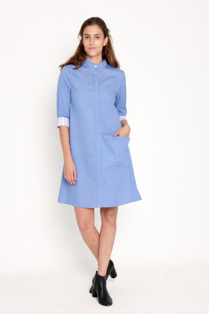 COLLAR SHIRT DRESS