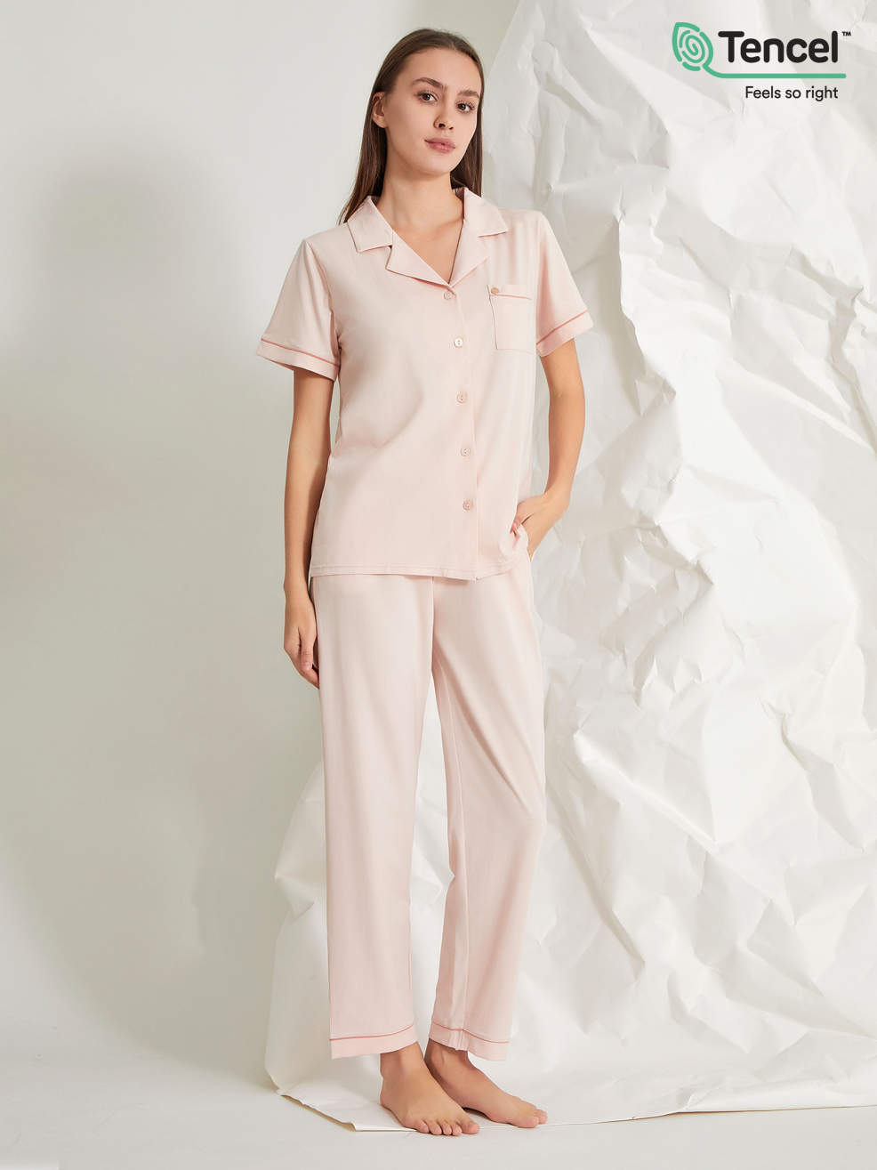 TENCEL™ Modal Short Sleeve Loungewear Set