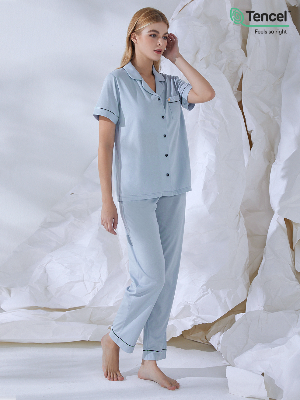 TENCEL™ Lyocell Loungewear Set(Padded)